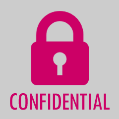 confidential logo